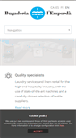 Mobile Screenshot of bugaderiaemporda.com