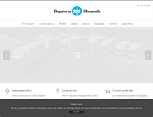 Tablet Screenshot of bugaderiaemporda.com